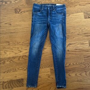 American Eagle Outfitters Women's Blue Skinny Jeans